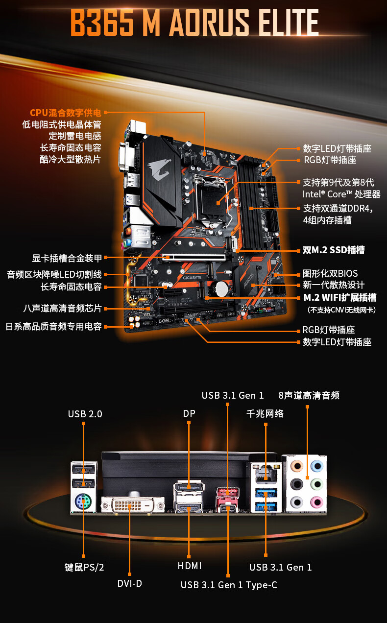 技嘉B365M小雕主板跳线视频详解，手把手教你一次点亮